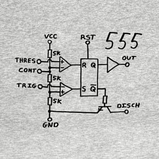 EEVblog 555 Timer T-Shirt